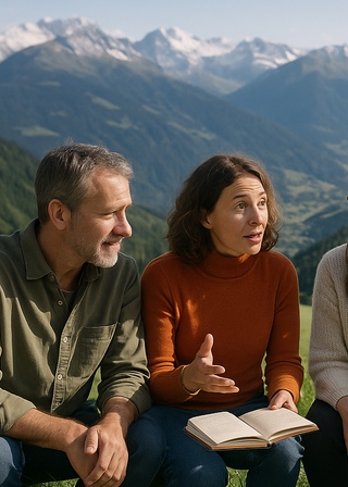 Créer, conter ensemble, Vacances en famille, Lecture-contes